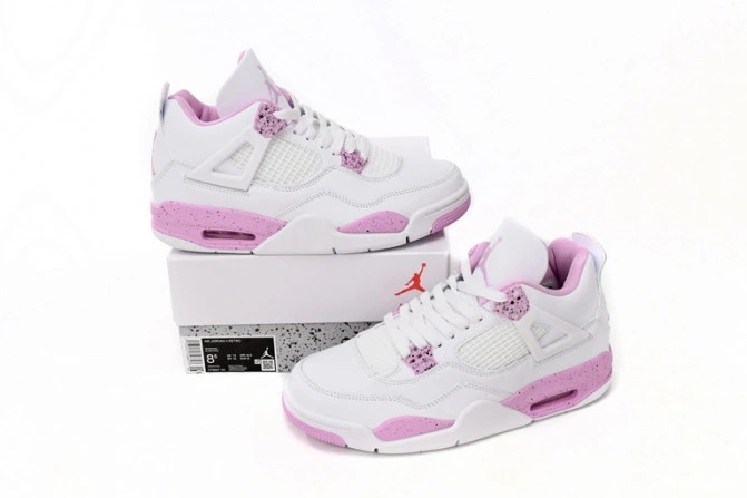 Rep 4 Retro Jordan White Pink CT8527-116 0718